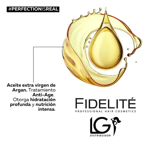 Kit X 3 Mascaras Capilares Fidelite 1000gr C/u – Mythical Argan + Keratina + Caviar Anti Age