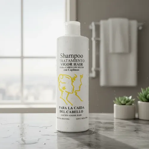 Shampo Vigor Hair Cabello Seco, Castigado, Caída Del Cabello