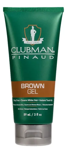 Gel Clubman Pinaud Marron Cubre Canas Temporal Barba 89ml
