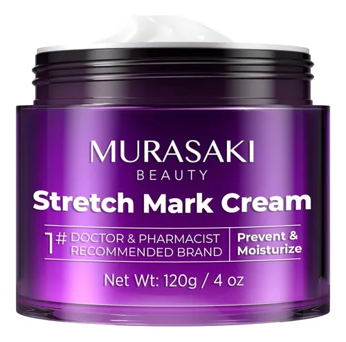 Crema Antiestrías Embarazo Murasaki 120g Nutre Y Previene