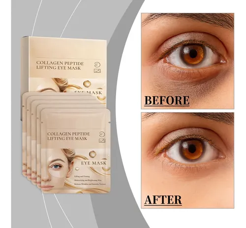 Mascarilla Para Ojos Bio Collagen Peptide Con Vitamina C, 5
