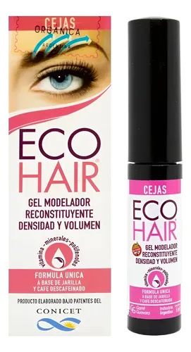 Eco Hair Gel Modelador Reconstituyente De Cejas Volumen 5ml