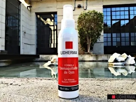 Demaquillante De Ojos Removedor Maquillaje Pestañas Lidherma