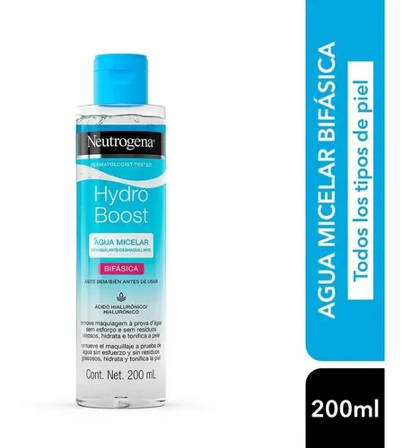 Agua Micelar Bifásica Neutrogena Hydro Boost X 200ml