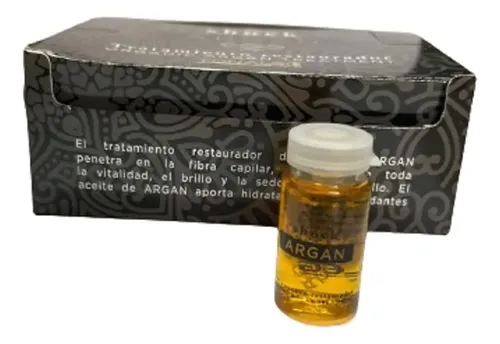 Ampollas De Pelo Shock Argan Tonaleg X 12u Restaurador