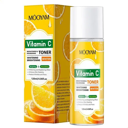 Crema Facial, Tónica Y Corporal Con Vitamina C, Set Para El