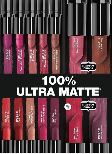 Avon Lápiz Labial Ultra Color Ultra Matte – Azn Color Red Supreme