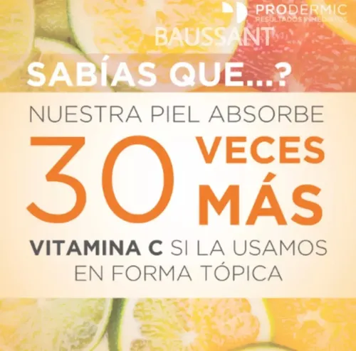 Prodermic Serum C Oxigenante Con Aha Vitamina C Pura 130ml.