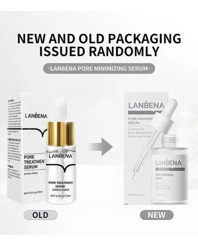 Lanbena Serum Minimizador Reductor De Poros 30ml Antigrasa
