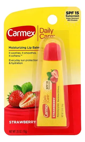 Carmex Lip Balm Bisnaga – Sabor Frutilla – Importado Eua