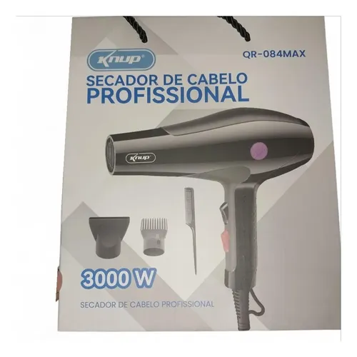 Secador De Pelo Profesional Knup Qr-084max 3000w