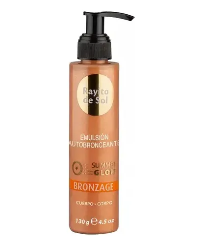 Rayito Sol Bronzage 130g Emulsion Autobronceante Corporal X2