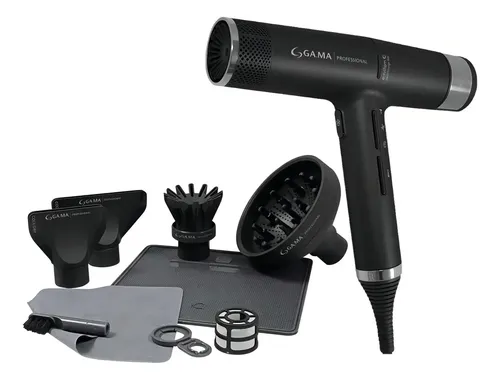 Secador De Pelo Iq3 Perfetto Black Gama Italy Negro