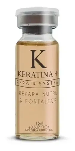 Ampollas De Keratina Ossono X 12u. Repara, Nutre Y Fortalece