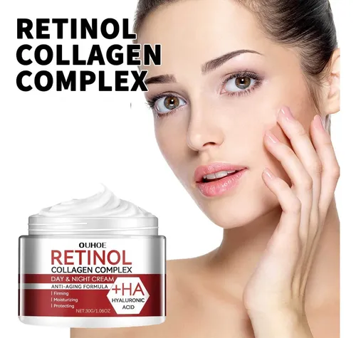 Crema Facial Ouhoe Retinol Y Ácido Hialurónico 30g