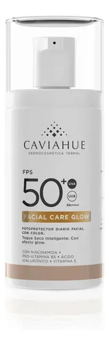 Caviahue Protector Solar Fps50+ Facial Care Glow Color 50 Ml