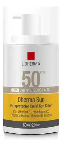 X2 Protector Solar Uva/uvb Fps 50 Color Liviano Lidherma