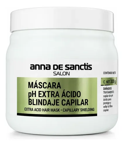 Máscara Blindaje Capilar Ph Extra Ácido Cabello Teñido 500g