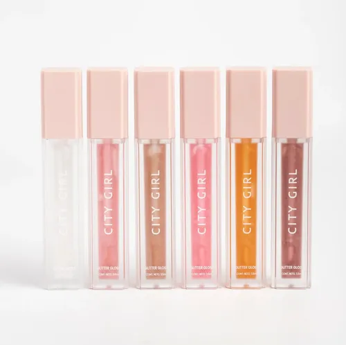 Lip Gloss Con Glitter Brillo Labial Hidratante City Girl