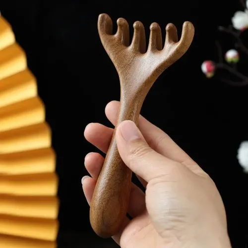 Peine Masajeador De Cabeza Con Garras Para Gua Sha