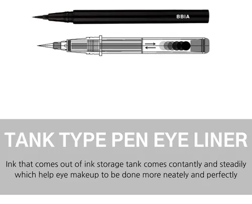 Delineador Líquido Impermeable Bbia Last Pen 01 Sharpen