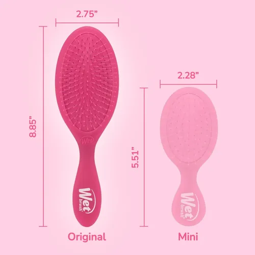 Cepillo Wet Brush Frost Color Pink. Cabello Seco O Húmedo