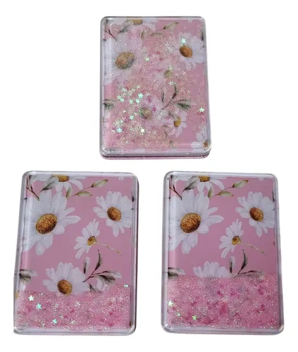 Espejo Doble De Cartera/bolsillo Portátil C/aumento X3 Unid