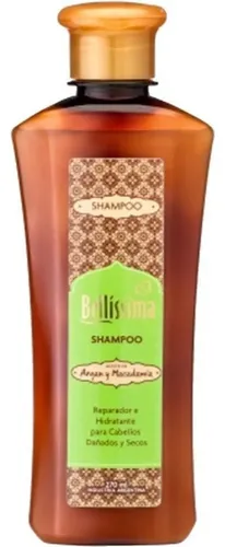 Shampoo Hidratante Reparador Bellissima Argan Macadamia