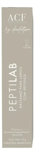Acf By Dadatina Peptilab Bálsamo Labial Con Péptidos 15g