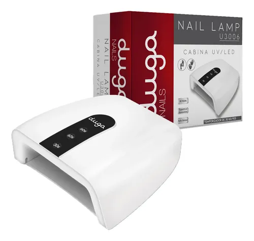 Nail Lamp Cabina Para Uñas Manos Pies Led 36w Duga U3006 3c