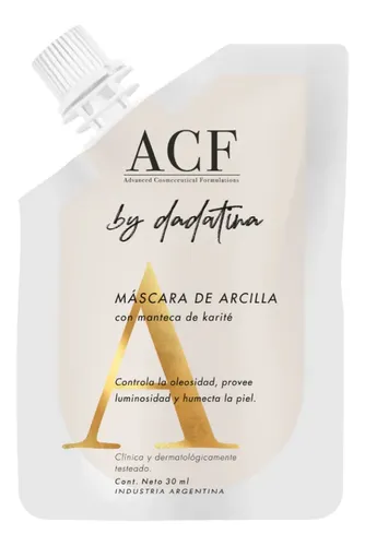 Acf Dadatina Máscara Hidratante 50g+ Máscara Arcilla 30g -3c
