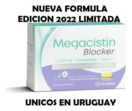 Megacistin Blocker 30 Cáp Blandas Prevención Caida Capilar