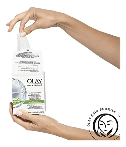 Paños Faciales Sensibles Olay 4 En 1 Para Uso Diario, 33 Uni