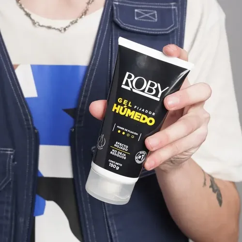 Pack X3 Gel Fijador Roby Húmedo 150g