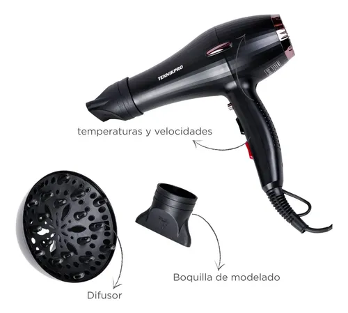 Secador Profesional Golden Touch 3900 Teknikpro