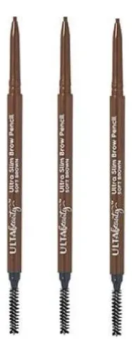 Lápiz De Cejas Ulta Ultra Delgado 3-pack Soft Brown