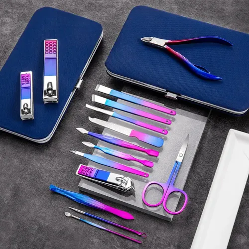 Kit Para Uñas: Cortaúñas, Tijeras, Pedicura Op Cy