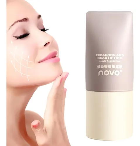 Base De Maquillaje Liquida Acabado Sedoso Matte – Novo