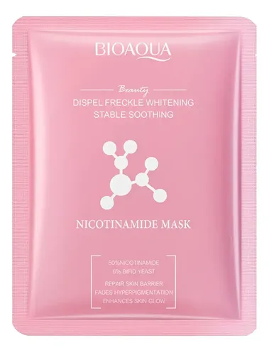 Mascarilla Facial Bioaqua Niacinamida Blanqueadora Hidrata