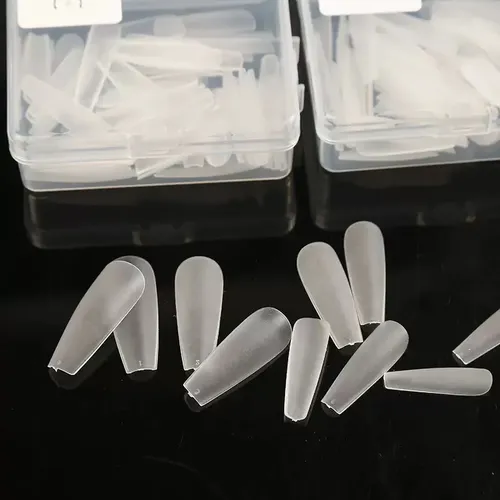 Uñas Postizas Balerina Softgel 120 Unidades 12 Tamaños