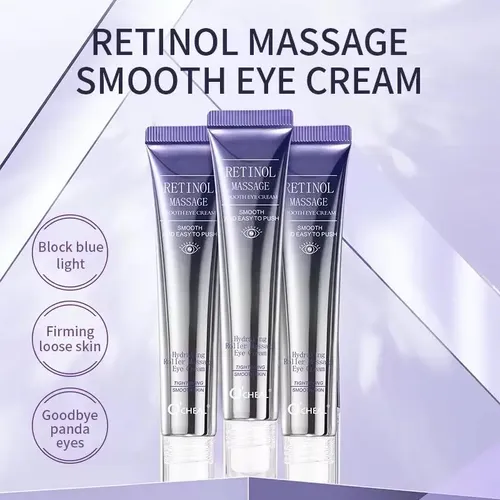 Crema Para El Contorno De Ojos Con Retinol Y Masajeador 360°