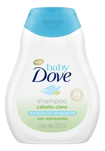 Shampoo Dove Humectación Enriquecida Cabello Claro 200ml