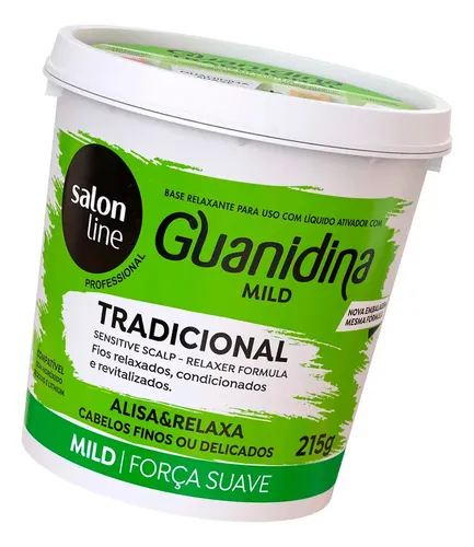 Salon Line Guanidina Mild Alisado Tradicional Pelo Fino 3c