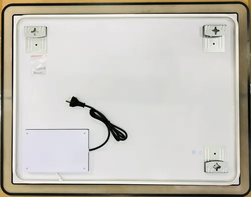 Espejo Luz Led Táctil Touch Baño Rectangular 60x80cm Premium