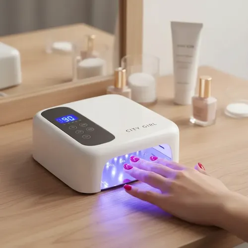 Cabina Lampara Uv Led Esmaltado Profesional 72w City Girl