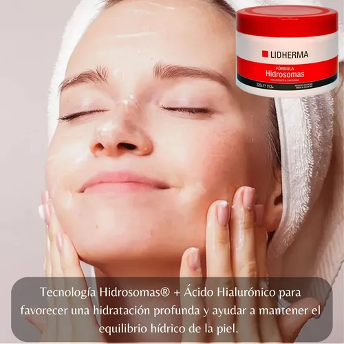 Hidrosomas Gel Lidherma 320 Gr Hidratante Antiage Arrugas