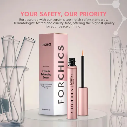 Sérum Para Cejas Forchics Eyebrow Serum 3 Ml Rosa Pálido