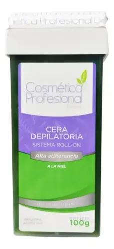 Cera Depilatoria Roll-on Alta Adherencia Cosmetica Prof 100g