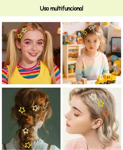 Clips Para Cabello Broches Para Cabello Niña 100 Piezas