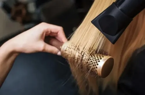 Secador De Pelo Con Difusor Winco W4192 Color Azul Oscuro